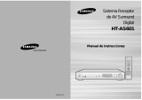 Samsung HT-AS601 Manual de usuario