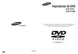 Samsung DVD-P243B Manual de usuario