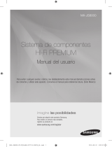 Samsung MX-JS8000 Manual de usuario