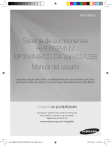 Samsung MX-FS9000 Manual de usuario