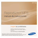 Samsung YP-T10AR Manual de usuario