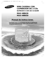 Samsung MAX-WB630 Manual de usuario