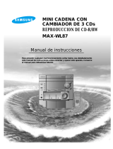 Samsung MAX-WL87 Manual de usuario