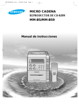 Samsung MM-ZB59 Manual de usuario