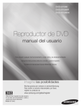 Samsung DVD-H1080R Manual de usuario