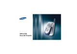 Samsung SPH-A760 Manual de usuario