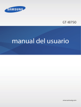 Samsung GT-I8750 Manual de usuario