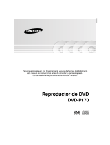 Samsung DVD-P170 Manual de usuario