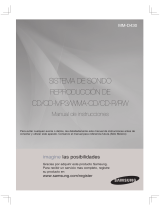 Samsung MM-D430 Manual de usuario