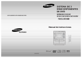 Samsung MAX-DC640 Manual de usuario