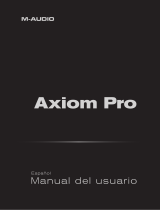 M-Audio Axiom Pro 61 Manual de usuario