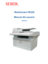 Xerox PE220 Guía del usuario