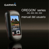 Garmin Oregon 550 Manual de usuario
