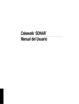 Cakewalk Sonar 5.0 El manual del propietario