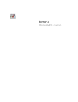 Filemaker Bento 3.0 Manual de usuario