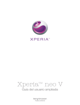 Sony Xperia Neo V Manual de usuario