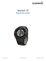 Garmin Approach S3/S3W Manual de usuario