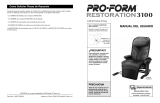 ProForm PERX3109 El manual del propietario