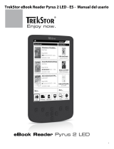 Trekstor eBook-Reader Pyrus 2 LED Manual de usuario