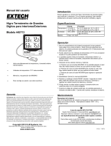 Extech Instruments 445713 Manual de usuario