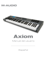 M-Audio AXIOM Manual de usuario