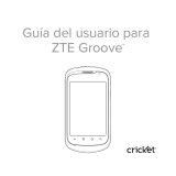 ZTE Groove Cricket Wireless Guía del usuario