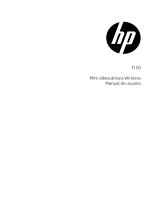 HP f150 Wireless Mini Camcorder Manual de usuario