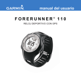 Garmin Forerunner 110 Manual de usuario