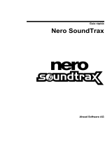 Nero SoundTrax El manual del propietario