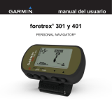 Garmin Foretrex 401 Manual de usuario
