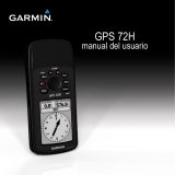 Garmin GPS72H Manual de usuario