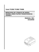 TSC TX600 Serie Manual de usuario