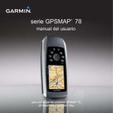 Garmin GPSMap78 Manual de usuario