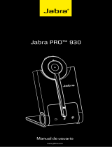 Jabra Pro 930 Duo MS Manual de usuario