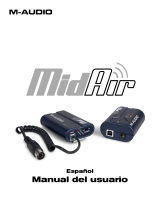 M-Audio MidAir Manual de usuario