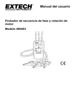 Extech Instruments 480403 Manual de usuario