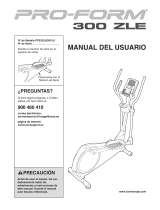 ProForm 300 ZLE El manual del propietario