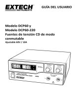 Extech Instruments DCP60 Manual de usuario