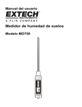 Extech MO750 Manual de usuario