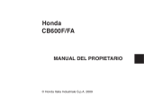 Honda CB600F/FA El manual del propietario