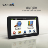 Garmin dēzl™ 560LT Manual de usuario