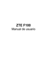 ZTE F-100 Manual de usuario