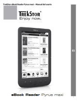 Trekstor eBook Reader Pyrus® maxi Manual de usuario