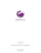 Sony Série Xperia Arc Manual de usuario