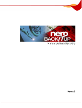 Nero BackItUp 3 El manual del propietario