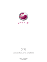Sony Xperia X8 Manual de usuario