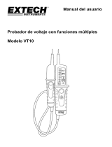 Extech Instruments VT10 Manual de usuario