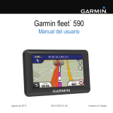 Garmin fleet590 Manual de usuario