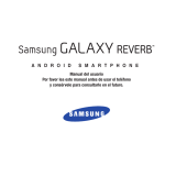 Samsung Galaxy Reverb Guía del usuario