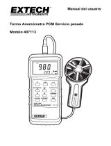 Extech Instruments 407113 Manual de usuario